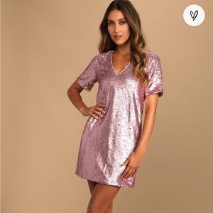 Lulu’s New with tags Sequin Dress